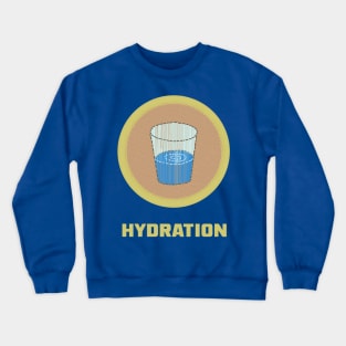 Merit Badge for Hydration Crewneck Sweatshirt